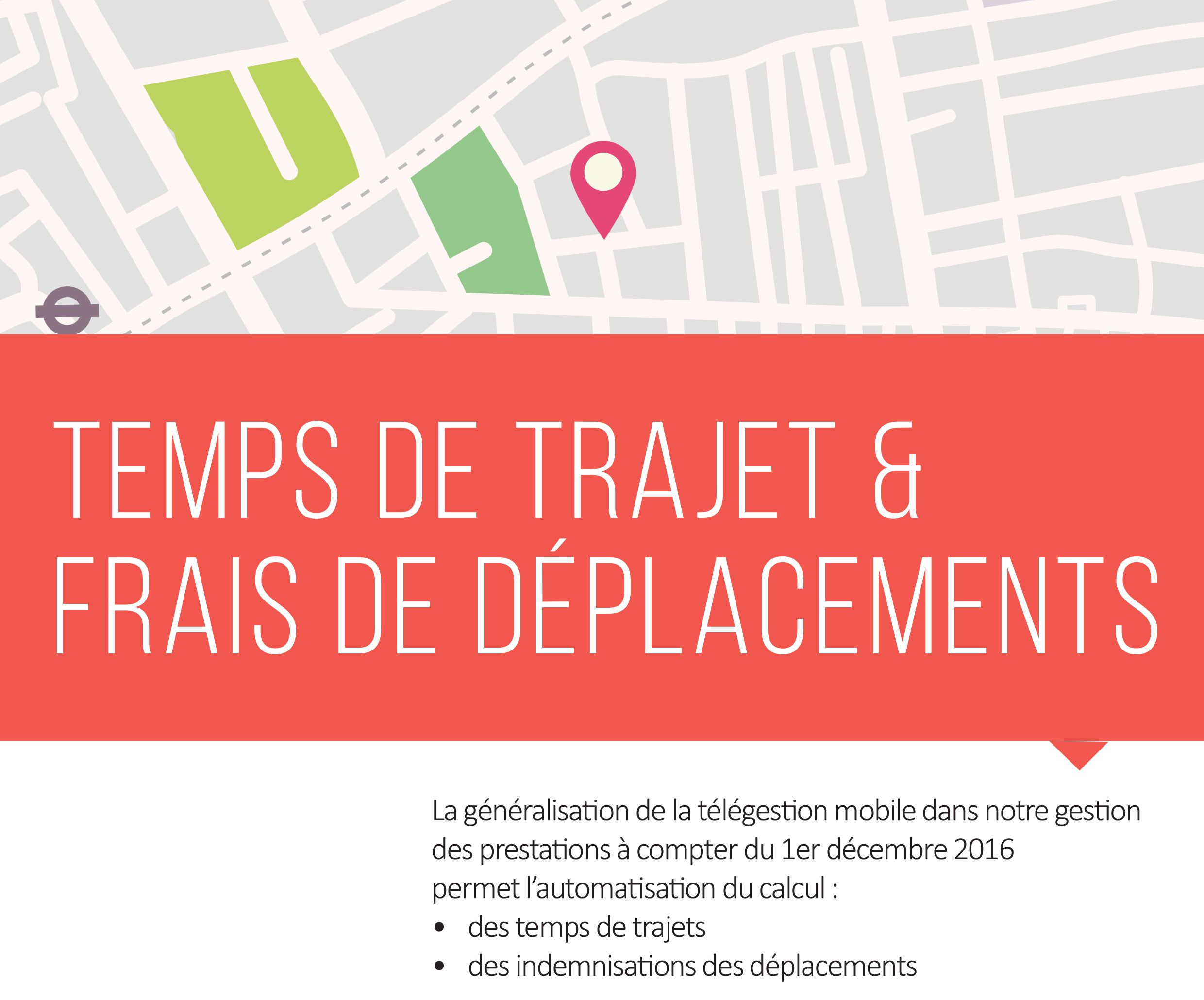 CALCUL AUTOMATIQUE DES TEMPS DE TRAJETS ET FRAIS DE DÉPLACEMENTS